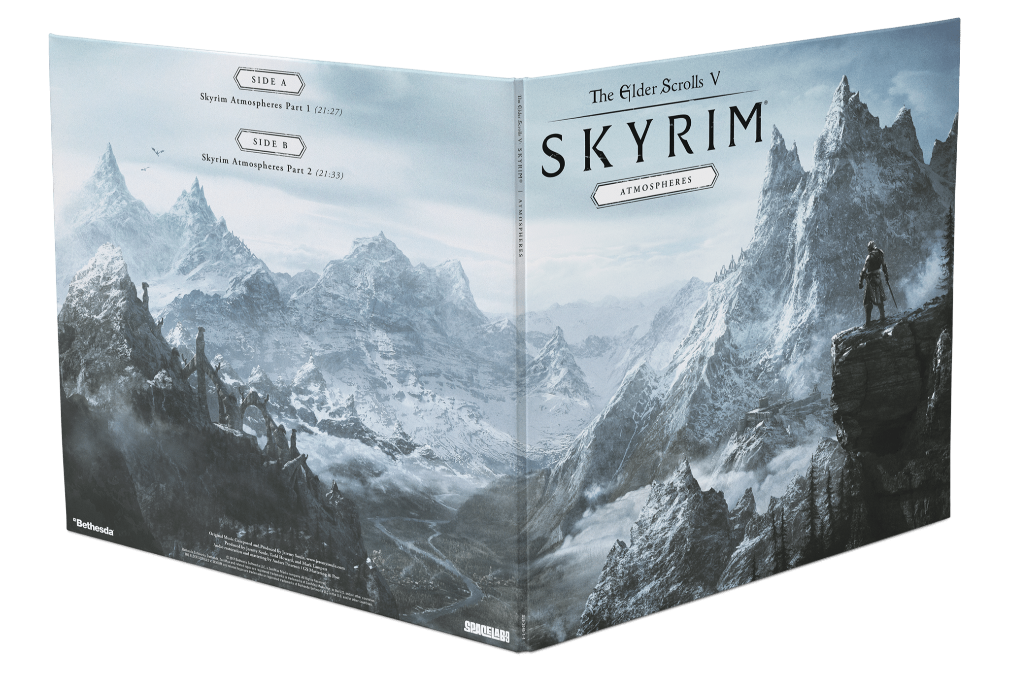 The Elder Scrolls V: Skyrim – Atmospheres Vinyle 1LP - Vinyles - SpaceLab9 - Shop Just for Games