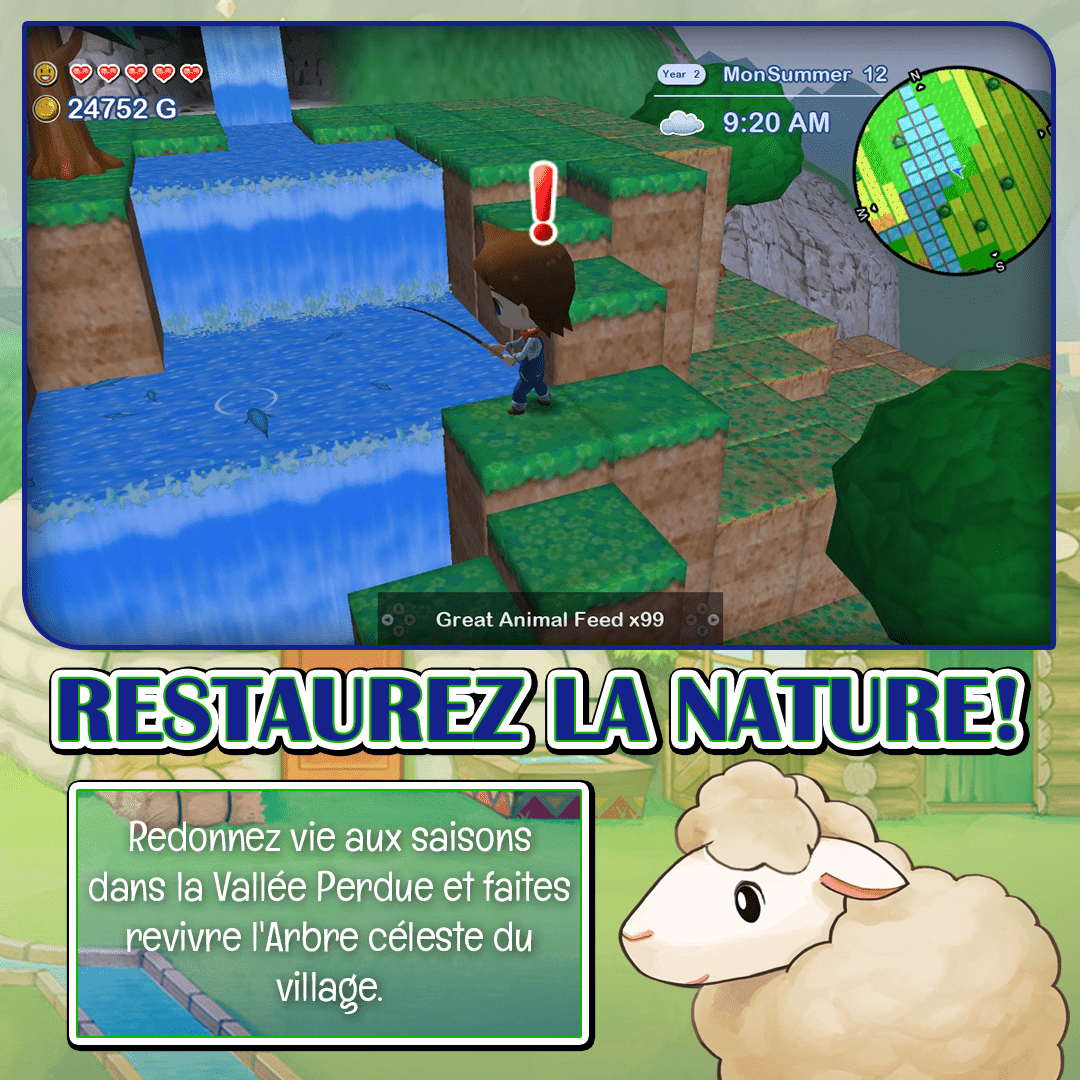 Harvest Moon The Lost Valley + Skytree Village Collector's Edition SWITCH - Jeux Vidéo Physique - NUMSKULL - Shop Just for Games