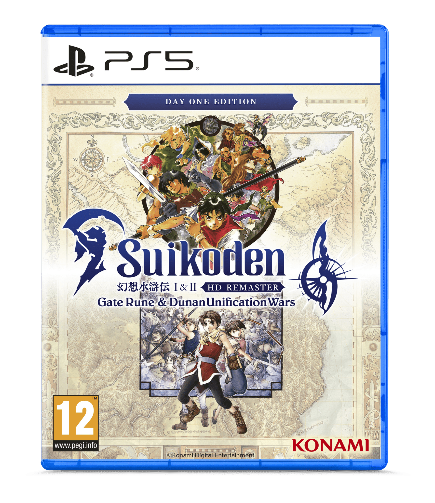 Suikoden 1 & 2 HD Remaster Day One Edition PS5 - Jeux Vidéo Physique - Konami - Shop Just for Games