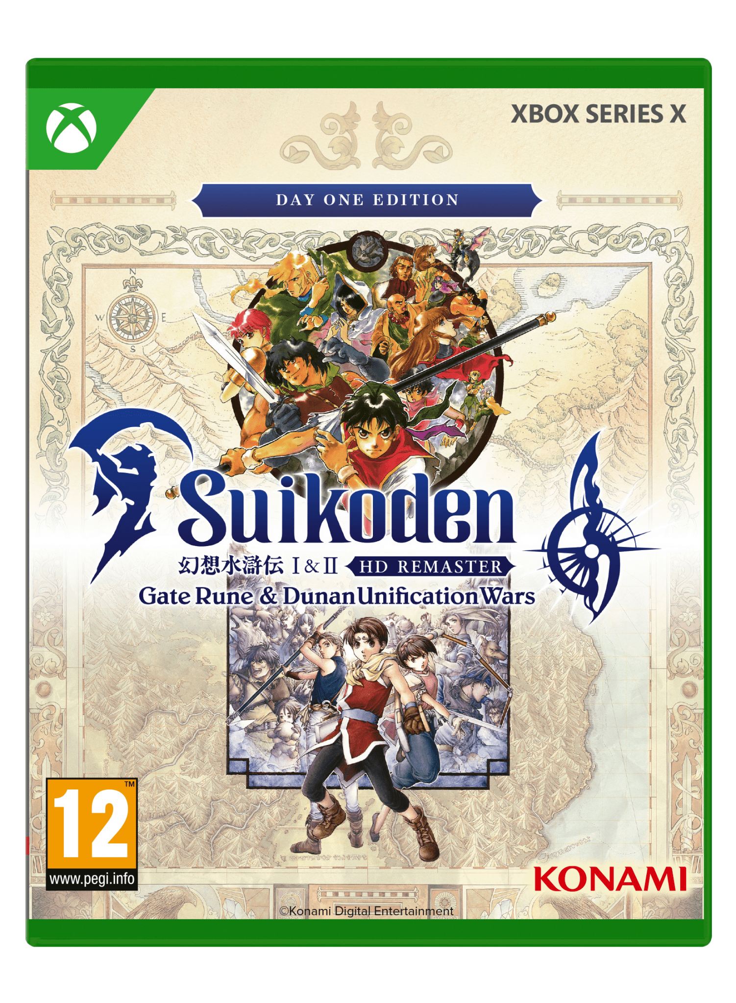 Suikoden 1 & 2 HD Remaster Day One Edition Xbox Series X - Jeux Vidéo Physique - Konami - Shop Just for Games
