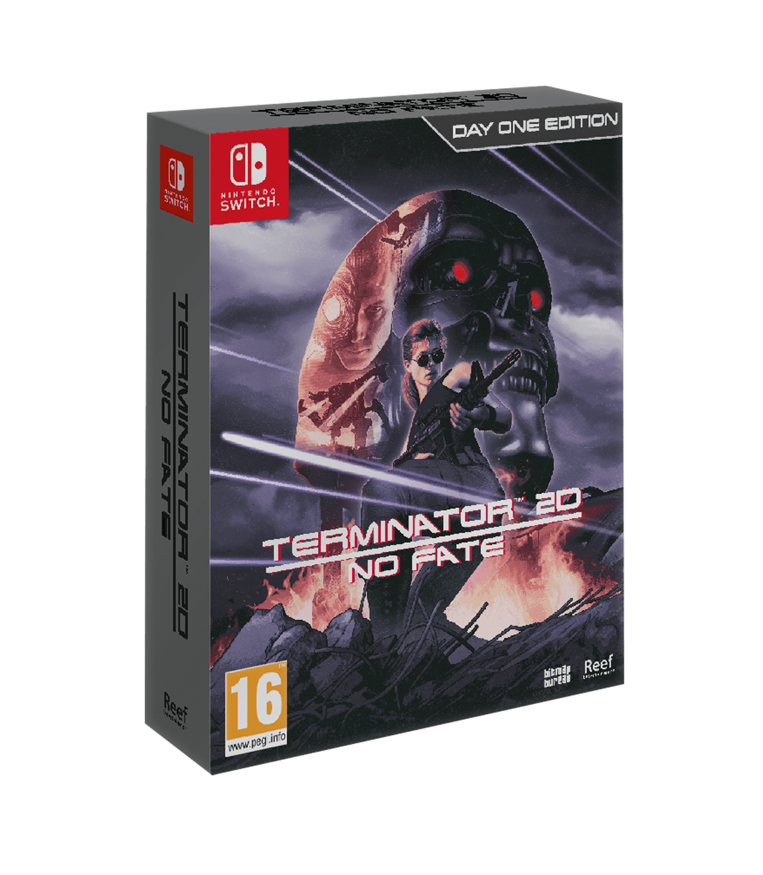 Terminator 2D No Fate Day - One Edition Nintendo Switch - Jeux Vidéo Physique - Reef Entertainment - Shop Just for Games