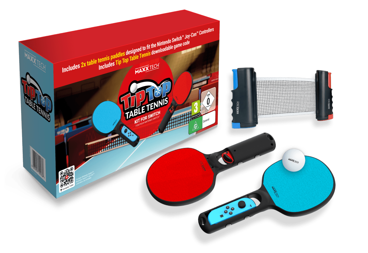 Tip Top Table Tennis Nintendo Switch (Code de téléchargement) - Jeux Vidéo Code de Téléchargement - MAXX TECH - Shop Just for Games