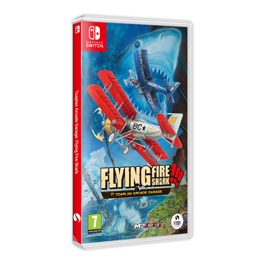Toaplan Arcade Garage: Flying Fire Shark !!! SWITCH