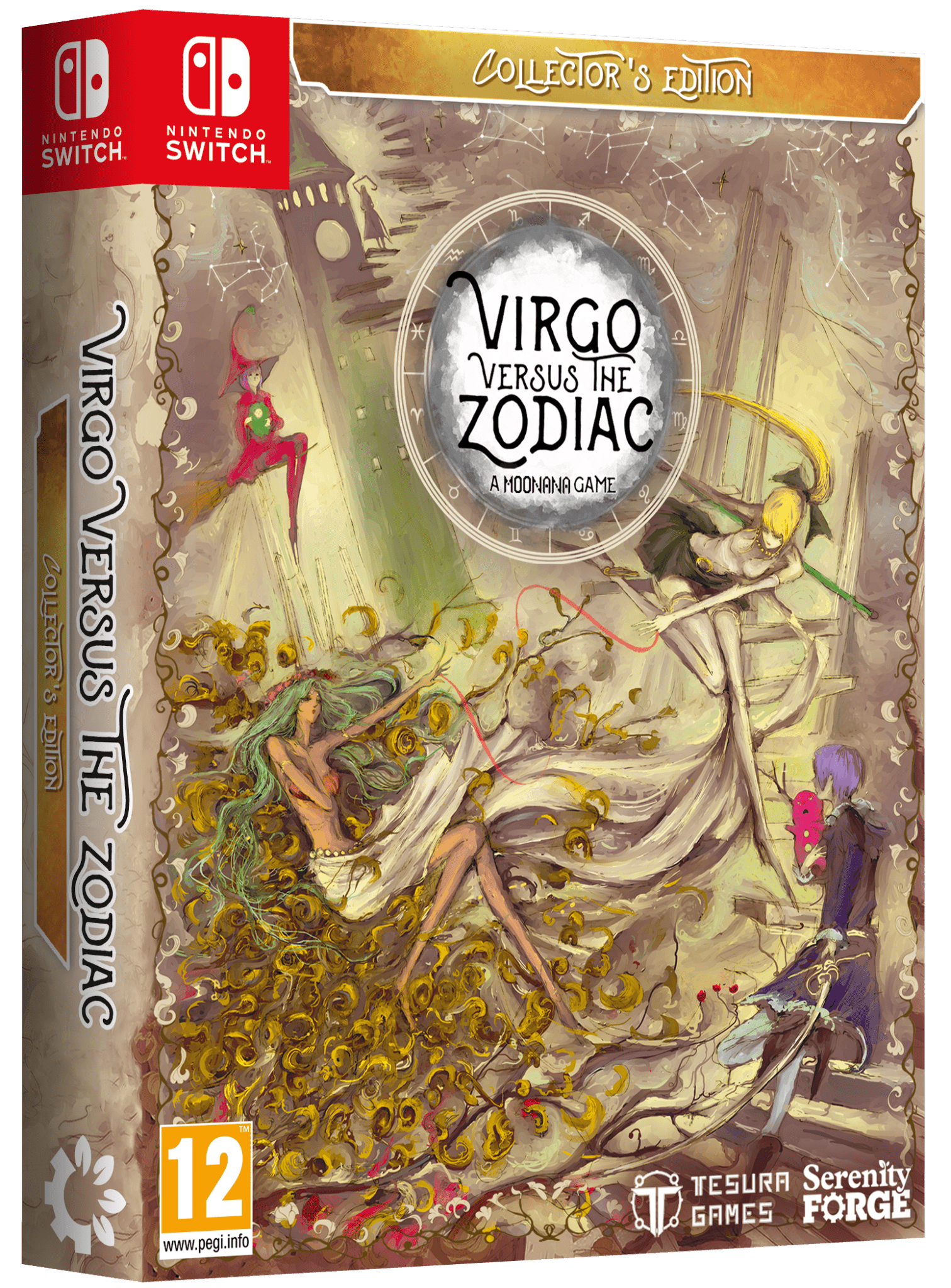 Virgo Versus the Zodiac Collector's Edition SWITCH - Jeux Vidéo Physique - TESURA - Shop Just for Games