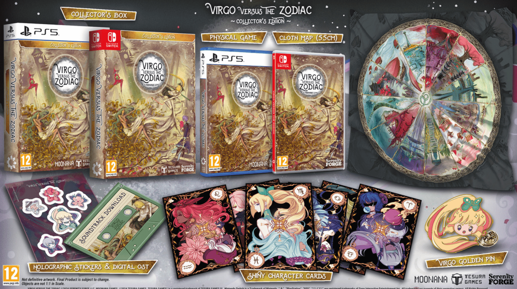 Virgo Versus the Zodiac Collector's Edition SWITCH - Jeux Vidéo Physique - TESURA - Shop Just for Games