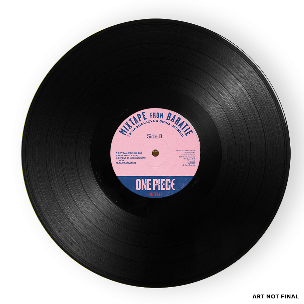 One Piece Mixtape from Baratie 1LP 10” - Vinyles - iam8bit - Shop Just for Games