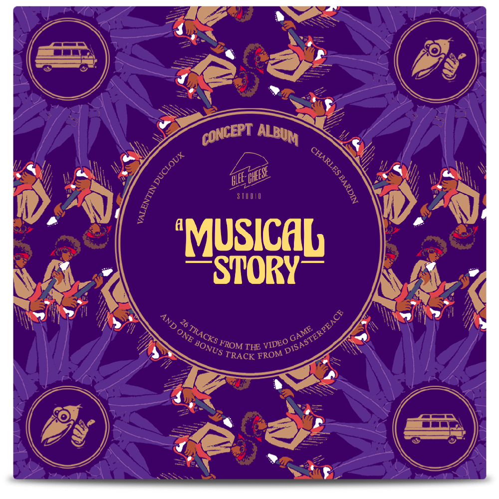 A Musical Story Vinyle - 2LP - Vinyles - iam8bit - Shop Just for Games