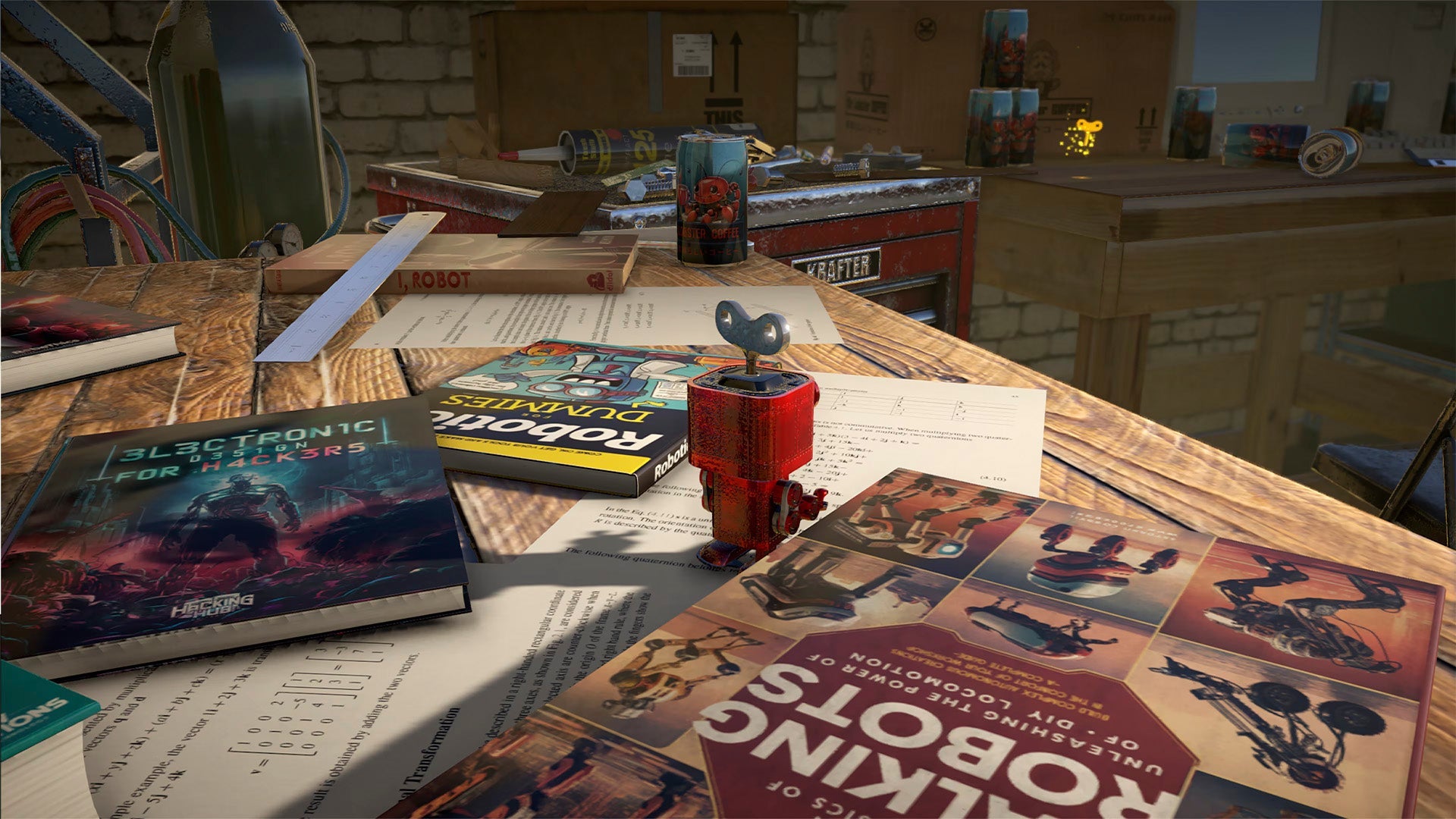 A - RED Walking Robot PS5 - Jeux Vidéo Physique - TESURA - Shop Just for Games