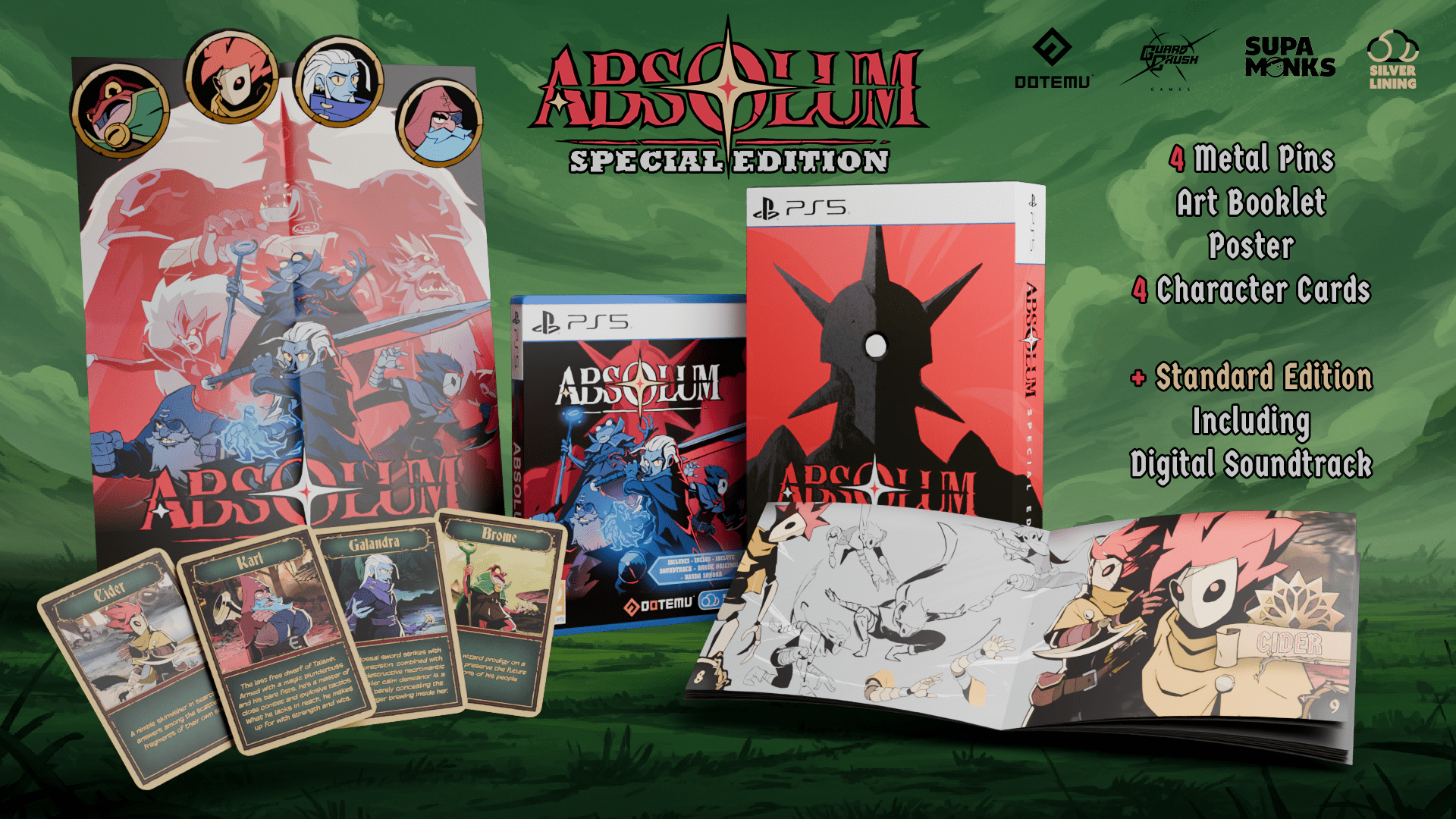 Absolum Special Edition PS5 - Jeux Vidéo Physique - SILVER LINING - Shop Just for Games