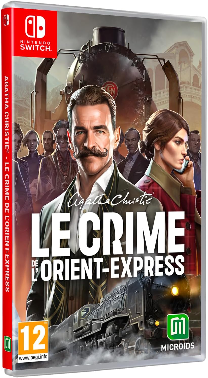 Agatha Christie - Le Crime de l'Orient - Express Switch - Jeux Vidéo Physique - MICROIDS - Shop Just for Games