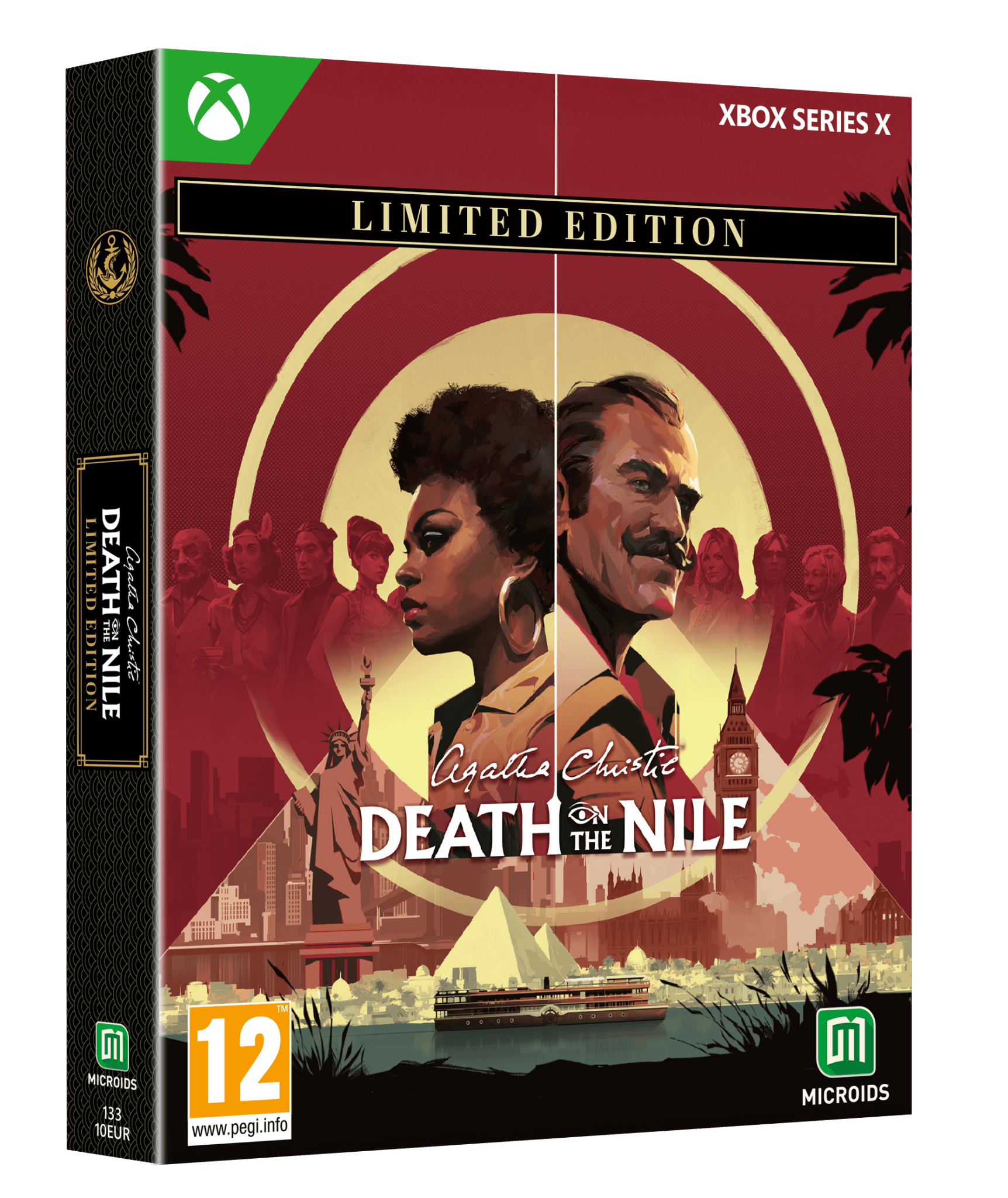 Agatha Christie - Mort sur le Nil Limited Edition Xbox Series X - Jeux Vidéo Physique - MICROIDS - Shop Just for Games