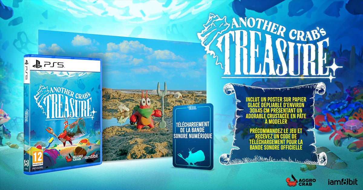 Another Crab’s Treasure PS5 - Jeux Vidéo Physique - UIE - Shop Just for Games