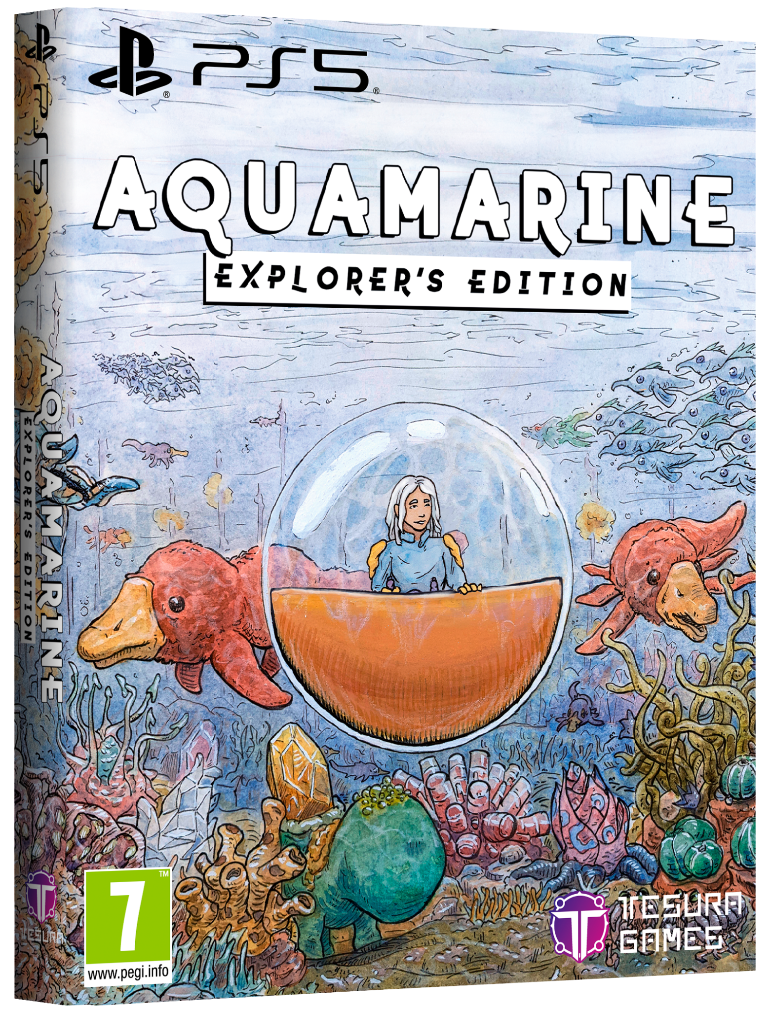 Aquamarine Explorer's Edition PS5 - Jeux Vidéo Physique - TESURA - Shop Just for Games