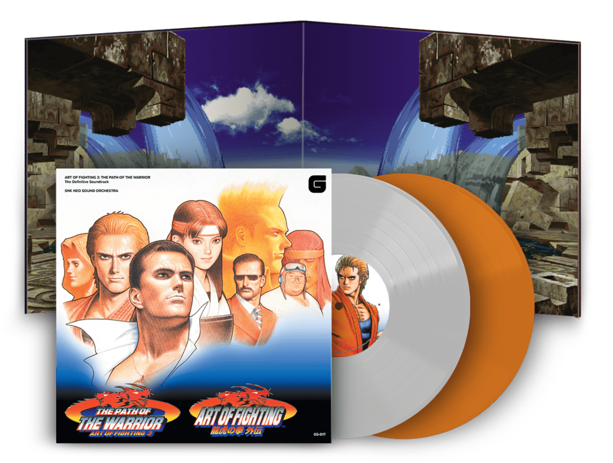 Art Of Fighting Volume 3 Vinyle Gris et Orange 2LP - Vinyles - Brave Wave - Shop Just for Games