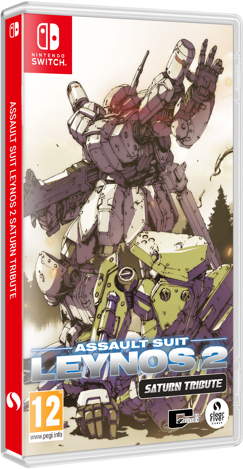 Assault Suit Leynos 2 Saturn Tribute Deluxe Edition SWITCH - Jeux Vidéo Physique - Clear River Games - Shop Just for Games