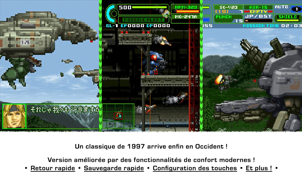 Assault Suit Leynos 2 Saturn Tribute Deluxe Edition SWITCH - Jeux Vidéo Physique - Clear River Games - Shop Just for Games
