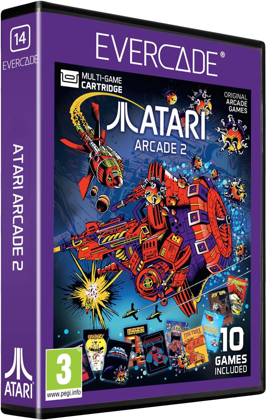 Blaze Evercade - Atari Arcade Collection 2 - Cartouche Evercade n°14 - Jeux Rétro - Evercade - Shop Just for Games