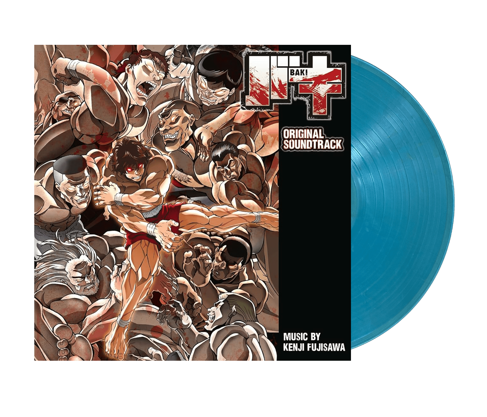 Baki Original Soundtrack Vinyle - 3LP - Vinyles - WAYÔ Records - Shop Just for Games