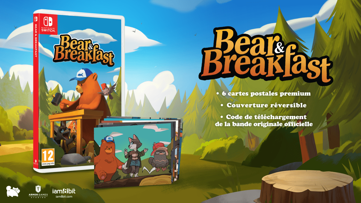Bear and Breakfast Nintendo SWITCH - Jeux Vidéo Physique - SKYBOUND - Shop Just for Games