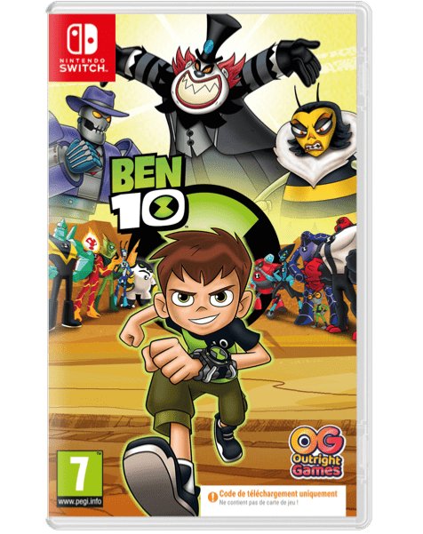 Ben 10 Nintendo SWITCH (Code de téléchargement) - Jeux Vidéo Code de Téléchargement - Outright Games - Shop Just for Games