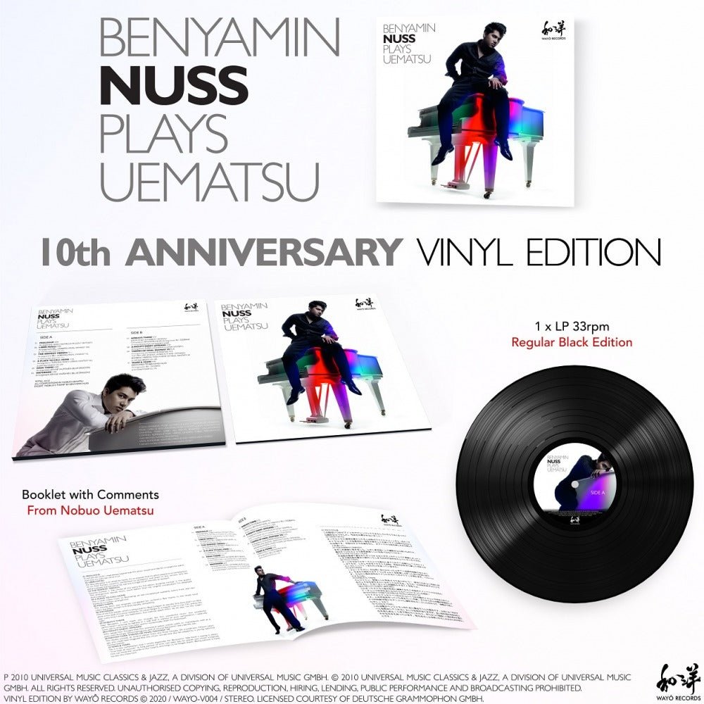 Benyamin Nuss Plays Uematsu - Original Soundtrack - Vinyles - WAYÔ Records - Shop Just for Games