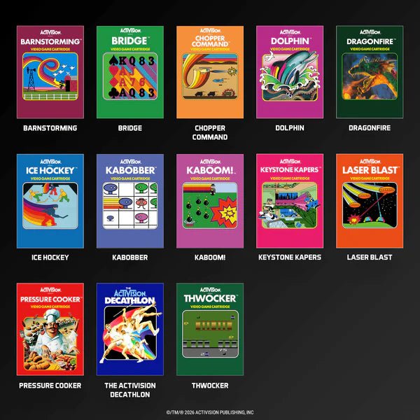 Blaze Evercade - Activision Collection 3 - Cartouche n°52 - Jeux Rétro - Evercade - Shop Just for Games