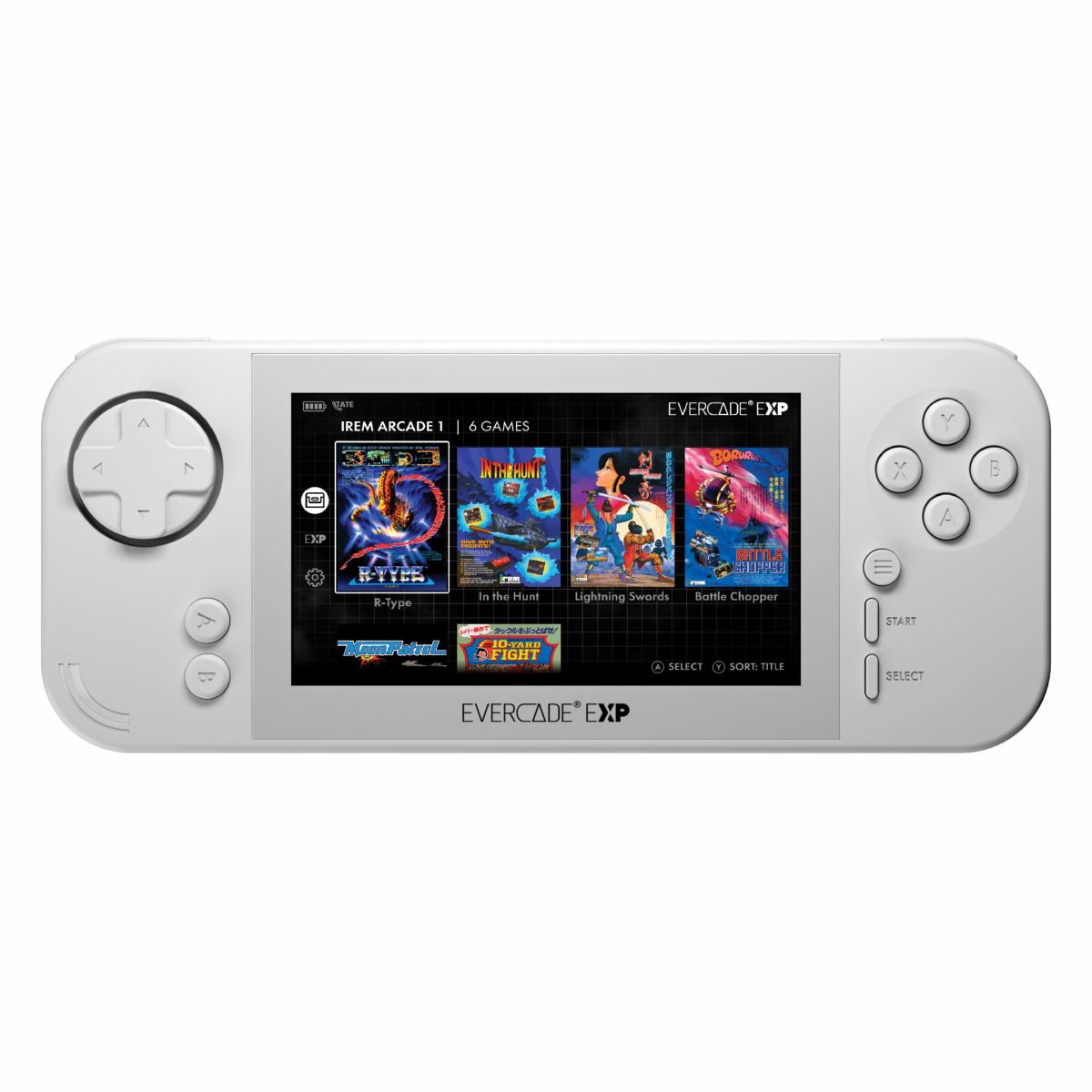 Blaze Evercade EXP - Console Portable + Capcom Collection 18 jeux intégrés & Cartouche Irem Arcade N°07 Incluse - Console portable - Evercade - Shop Just for Games