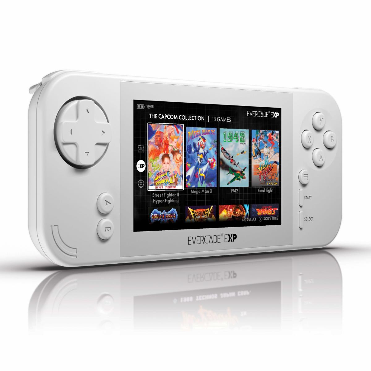 Blaze Evercade EXP - Console Portable + Capcom Collection 18 jeux intégrés & Cartouche Irem Arcade N°07 Incluse - Console portable - Evercade - Shop Just for Games