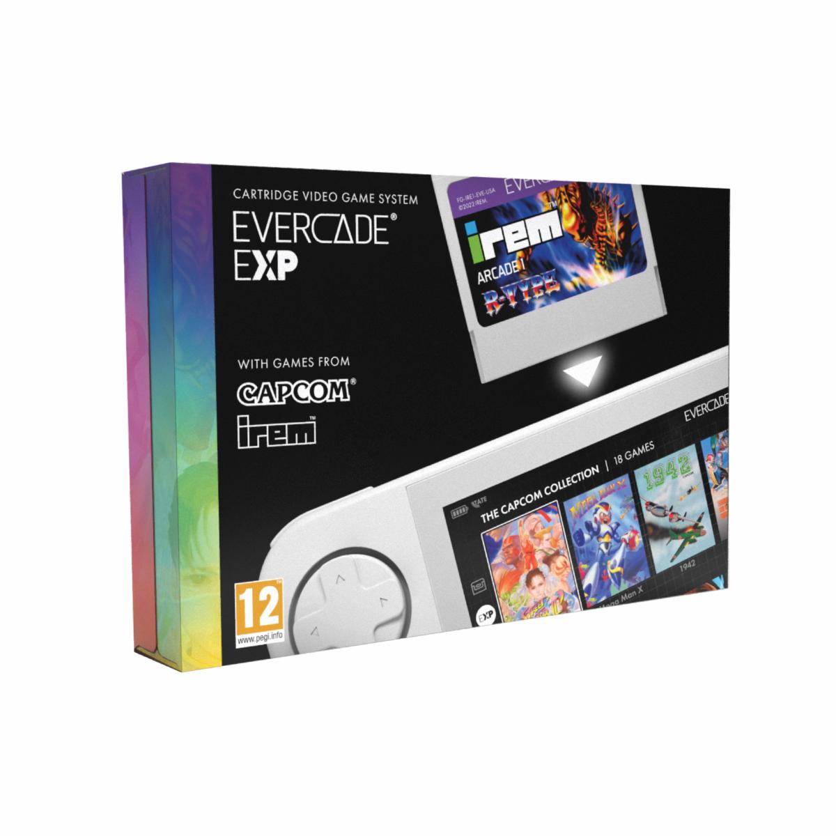 Blaze Evercade EXP - Console Portable + Capcom Collection 18 jeux intégrés & Cartouche Irem Arcade N°07 Incluse - Console portable - Evercade - Shop Just for Games