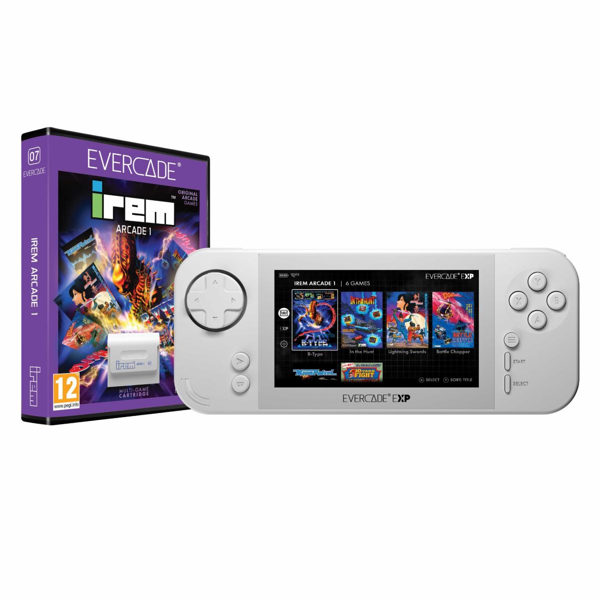 Blaze Evercade EXP - Console Portable + Capcom Collection 18 jeux intégrés & Cartouche Irem Arcade N°07 Incluse - Console portable - Evercade - Shop Just for Games