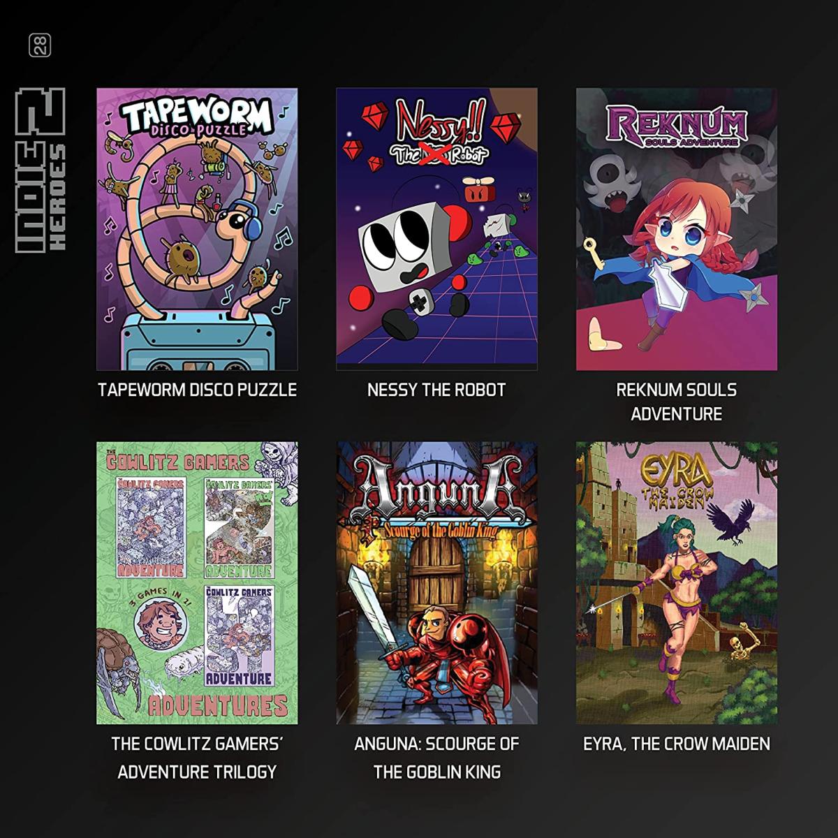 Blaze Evercade - Indie Heroes Collection 2 - Cartouche n° 28 - Jeux Rétro - Evercade - Shop Just for Games