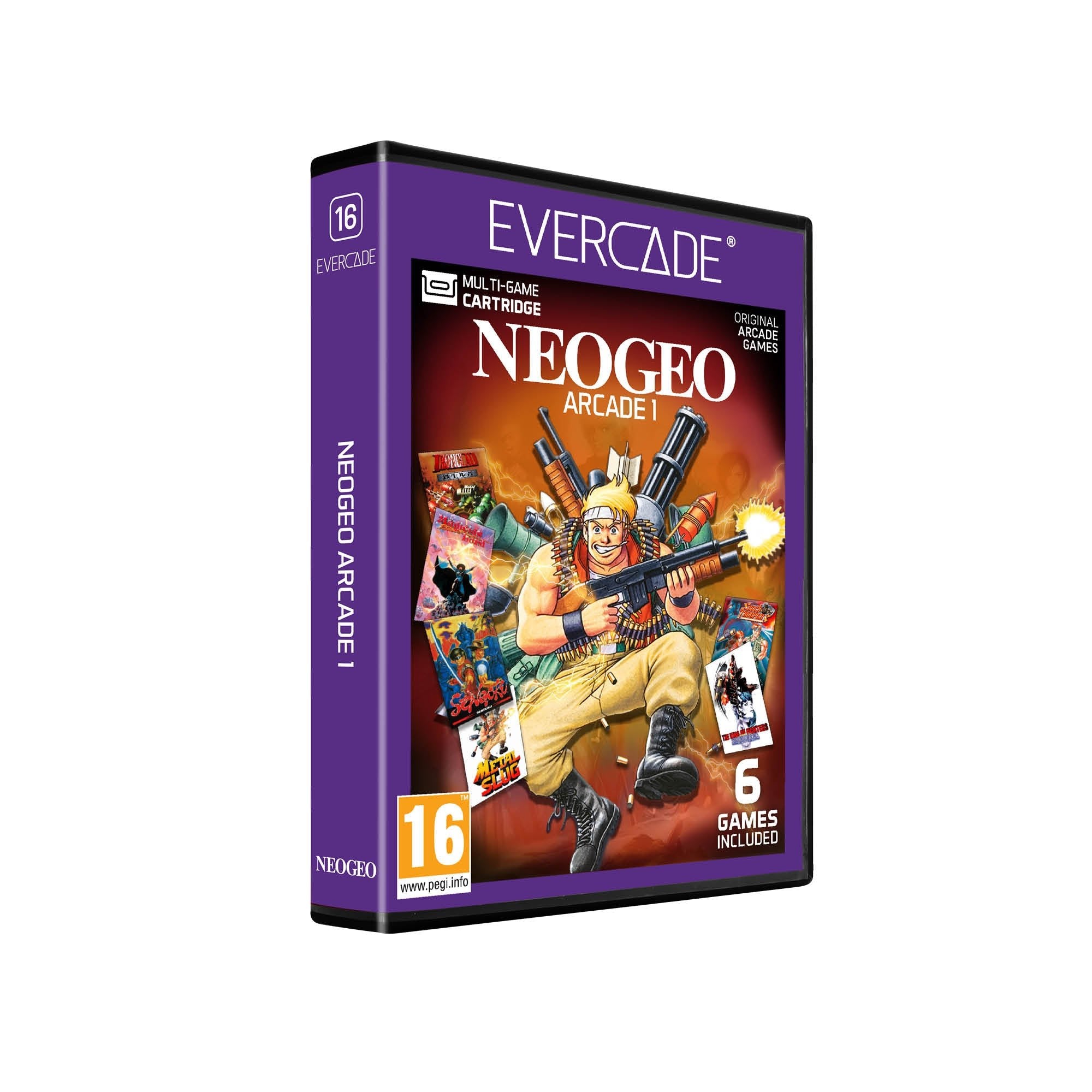 Blaze Evercade - NEOGEO Arcade 1 - Cartouche n°16 - Jeux Rétro - Evercade - Shop Just for Games