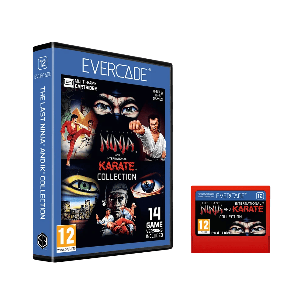 Blaze Evercade - The Last Ninja & International Karate Collection - Cartouche n°12 - Jeux Rétro - Evercade - Shop Just for Games