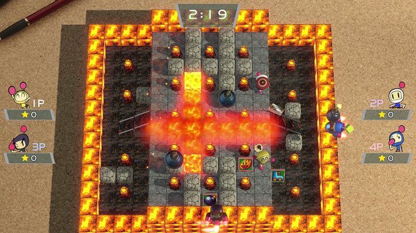 Super Bomberman R SWITCH (Code de téléchargement) - Jeux Vidéo Code de Téléchargement - Konami - Shop Just for Games