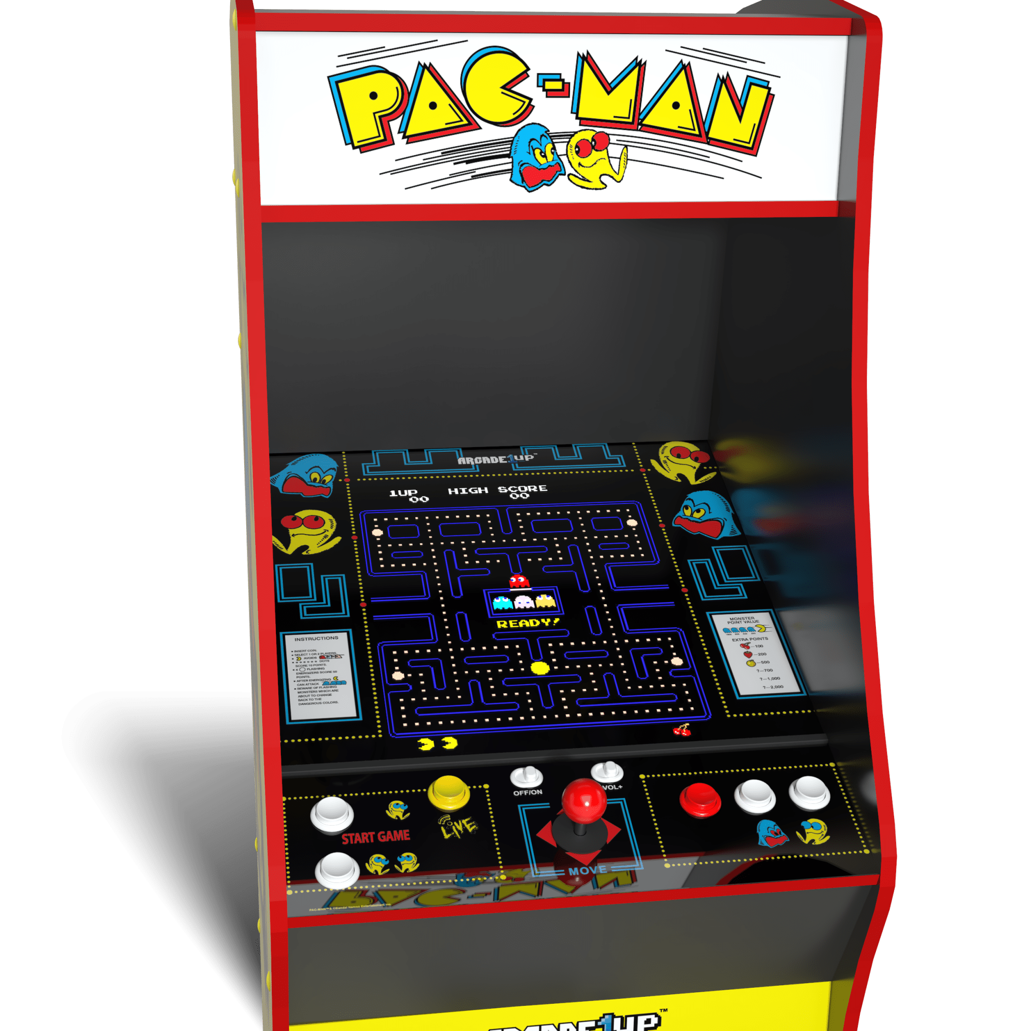 Borne Arcade1Up Pac-Man Deluxe Arcade Machine - Borne arcade - Arcade1Up - Shop Just for Games