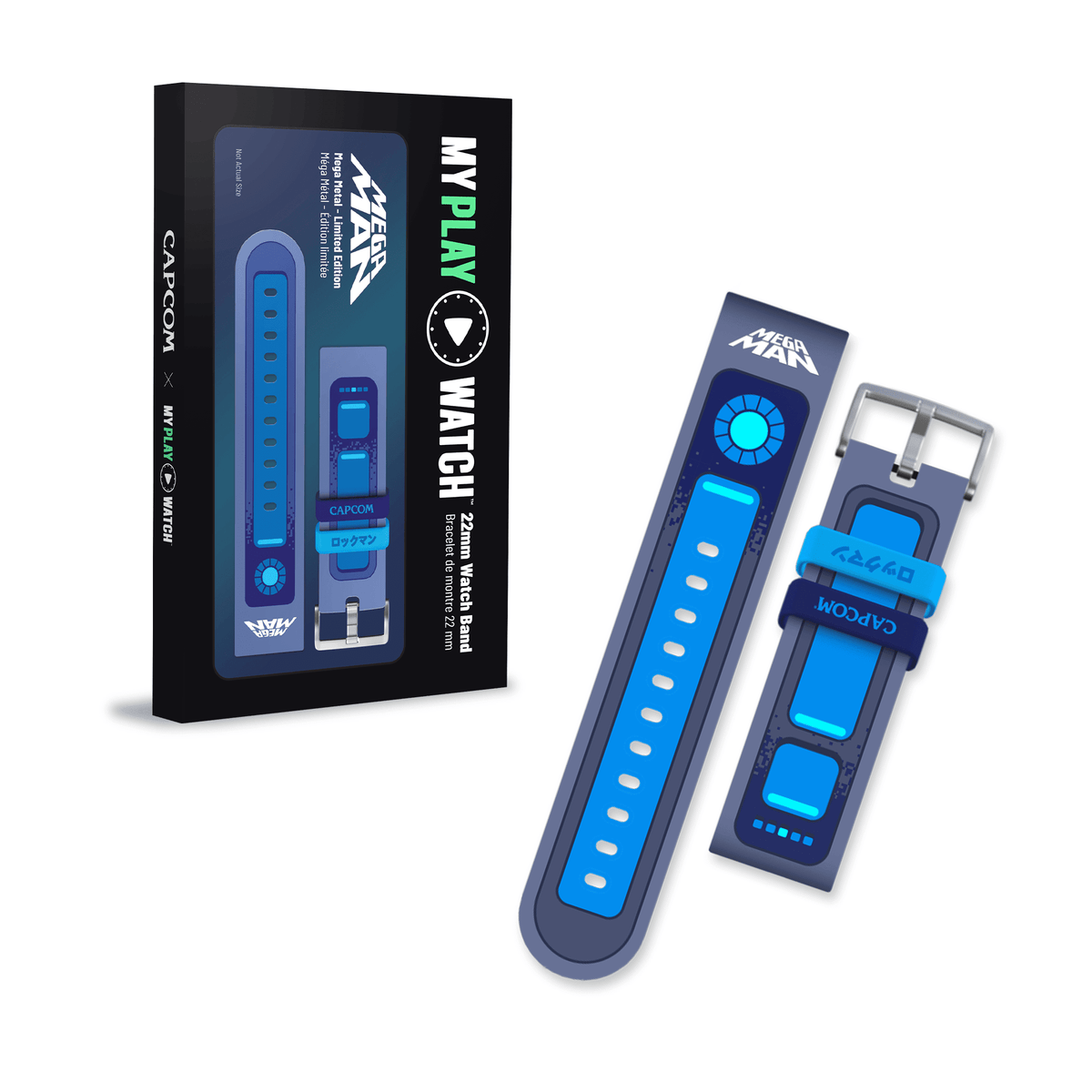 Bracelet montre My Play Watch Mega Man - Accessoires - MY PLAY WATCH - Shop Just for Games