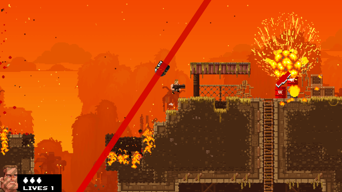 Broforce PS4 - Jeux Vidéo Physique - Devolver Digital - Shop Just for Games