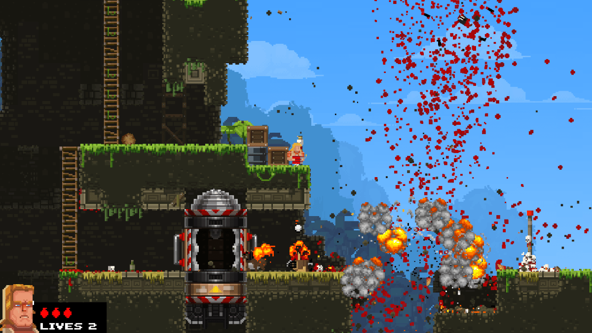Broforce PS4 - Jeux Vidéo Physique - Devolver Digital - Shop Just for Games