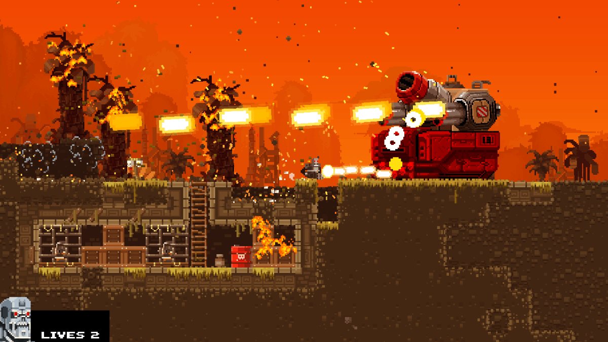 Broforce PS4 - Jeux Vidéo Physique - Devolver Digital - Shop Just for Games