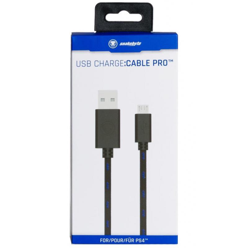 Câble de charge USB (4m) PS4 - Snakebyte - Câbles et Chargeurs - Snakebyte - Shop Just for Games