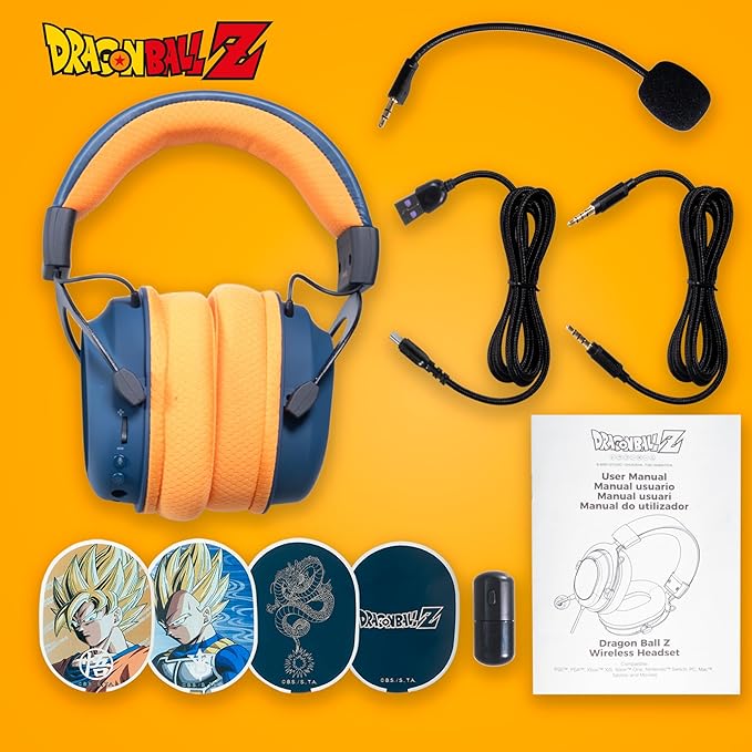 Casque de Gaming sans Fil Dragon Ball Z - Casque - BLADE - Shop Just for Games
