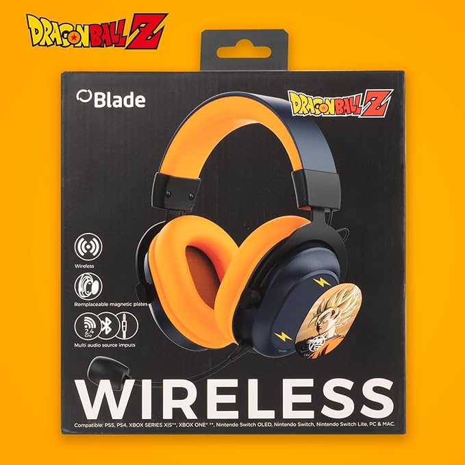 Casque de Gaming sans Fil Dragon Ball Z - Casque - BLADE - Shop Just for Games