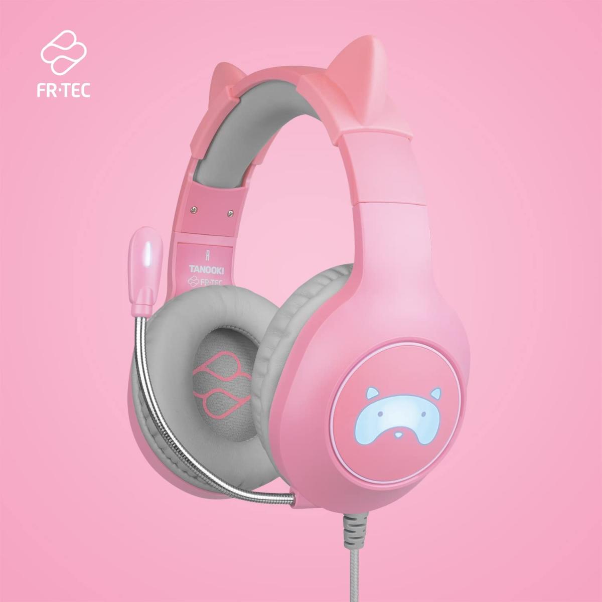 Casque Gaming Tanooki oreilles de chat - Casque - FR - TEC - Shop Just for Games