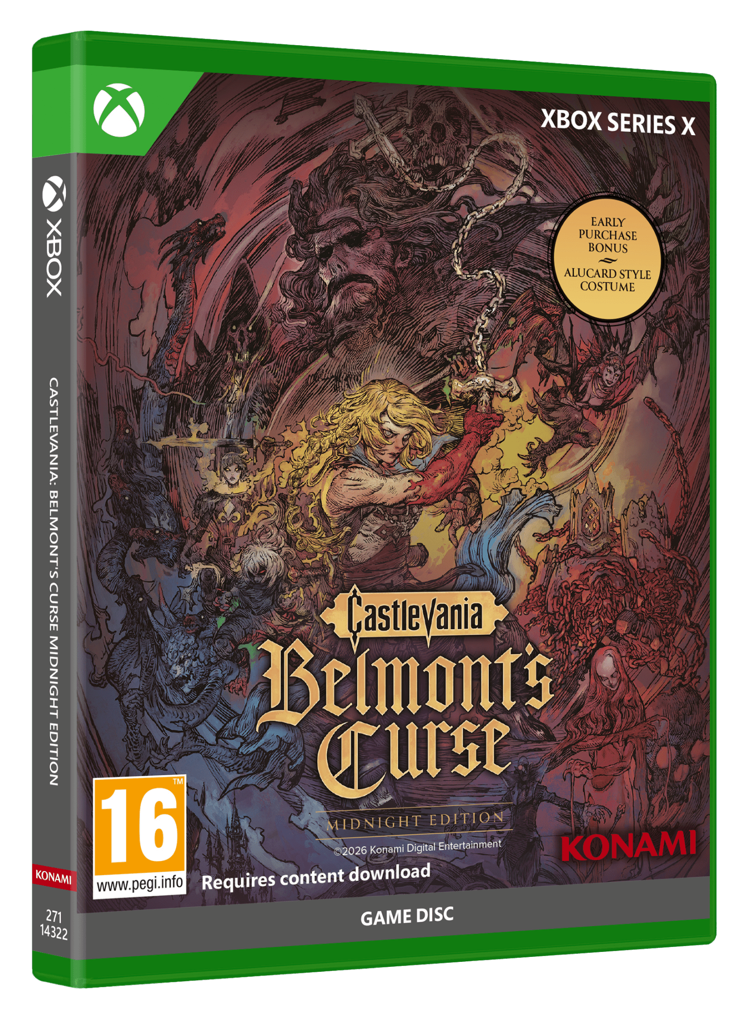 Castlevania Belmont’s Curse Midnight Edition Xbox Series X - Jeux Vidéo Physique - Konami - Shop Just for Games