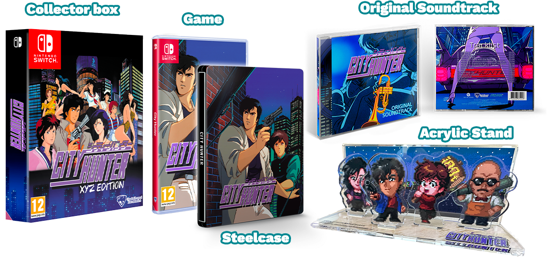 City Hunter XYZ Edition Nintendo Switch - Jeux Vidéo Physique - Red Art Games - Shop Just for Games