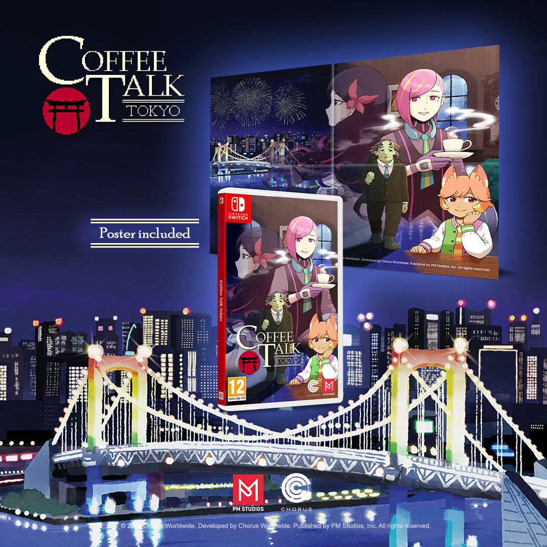 Coffee Talk Tokyo Nintendo Switch - Jeux Vidéo Physique - UIE - Shop Just for Games