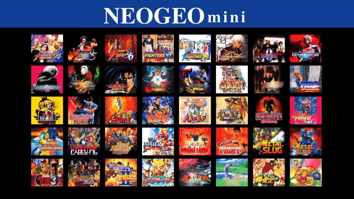 Console SNK Neo Geo Mini Japonaise - Console portable - SNK - Shop Just for Games