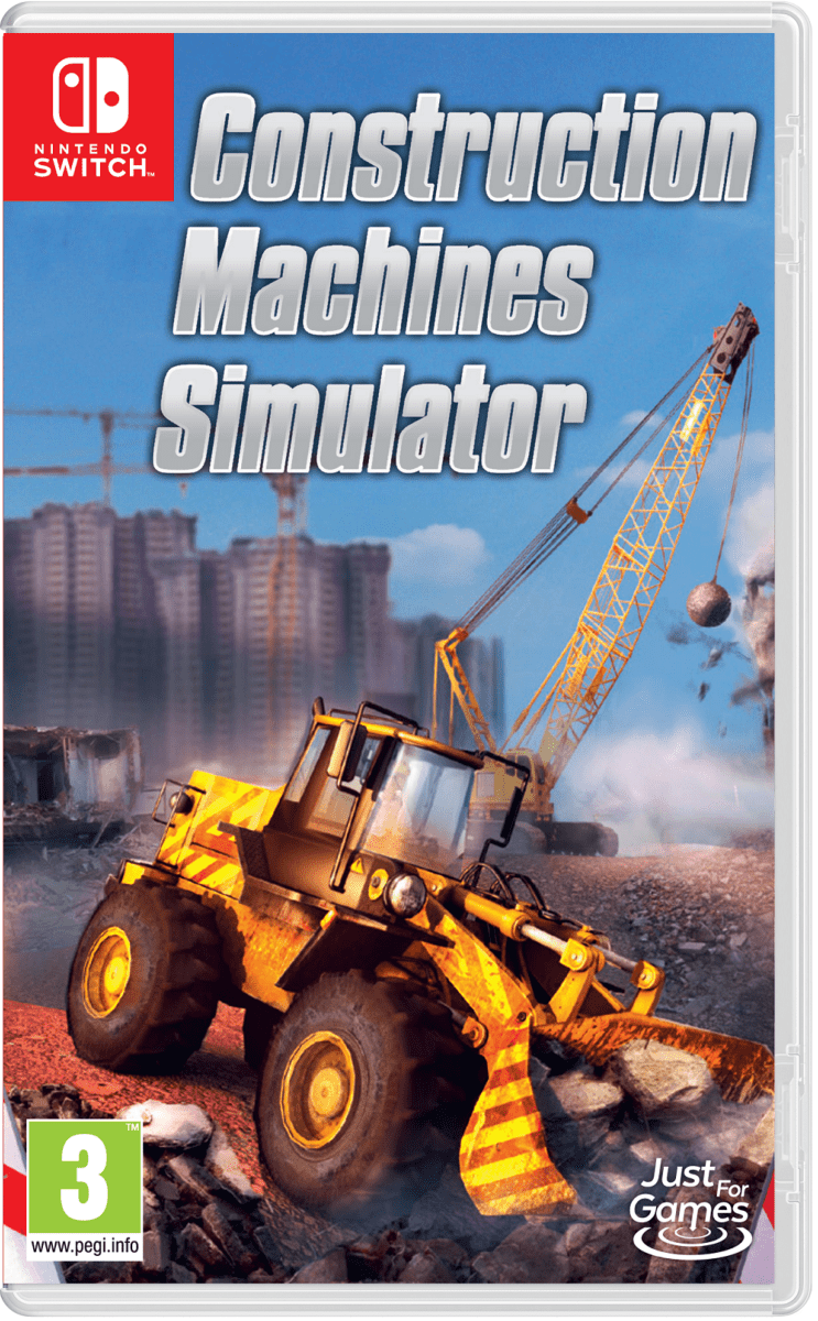 Construction Machines Simulator SWITCH - Jeux Vidéo Physique - Just For Games - Shop Just for Games