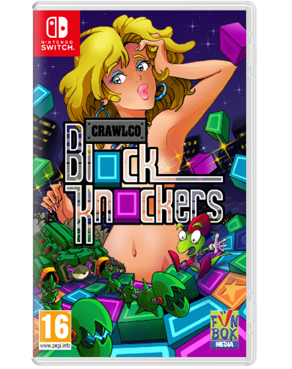 Crawlco Block Knockers Nintendo SWITCH - Jeux Vidéo Physique - Funbox - Shop Just for Games