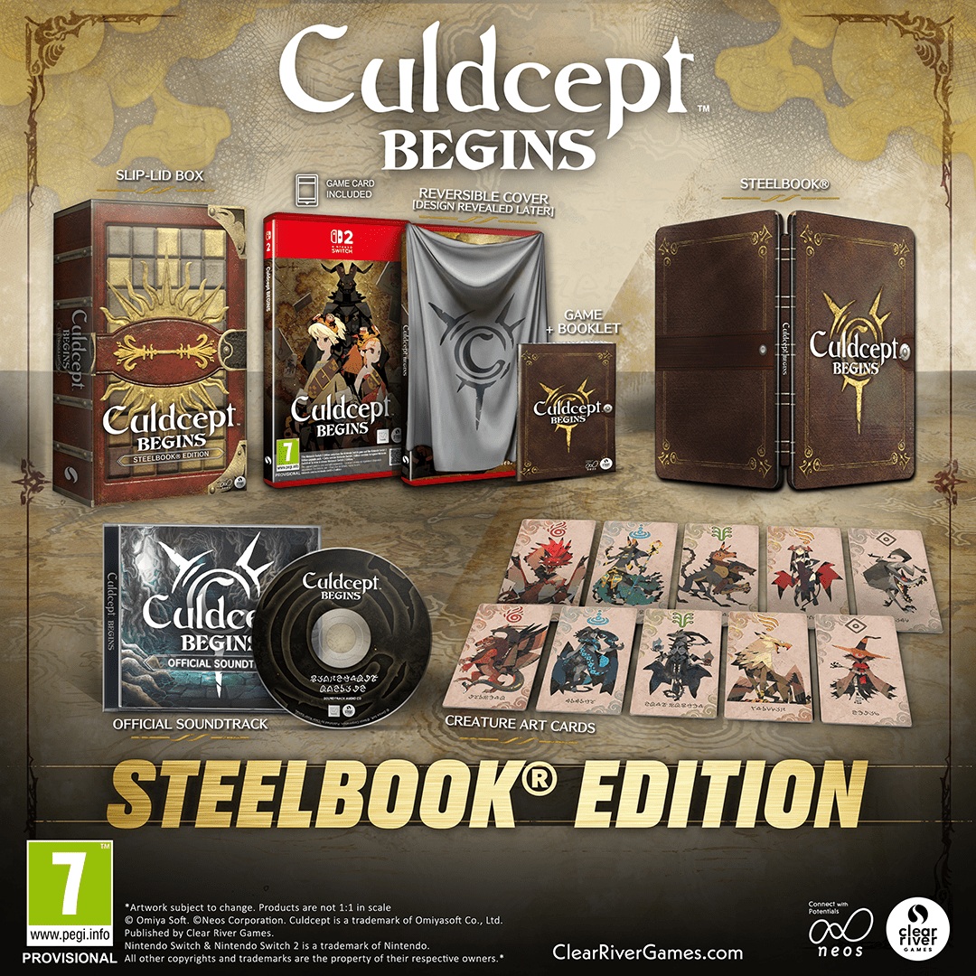 Culdcept Begins Steelbox Edition Switch 2 - Jeux Vidéo Physique - Clear River Games - Shop Just for Games